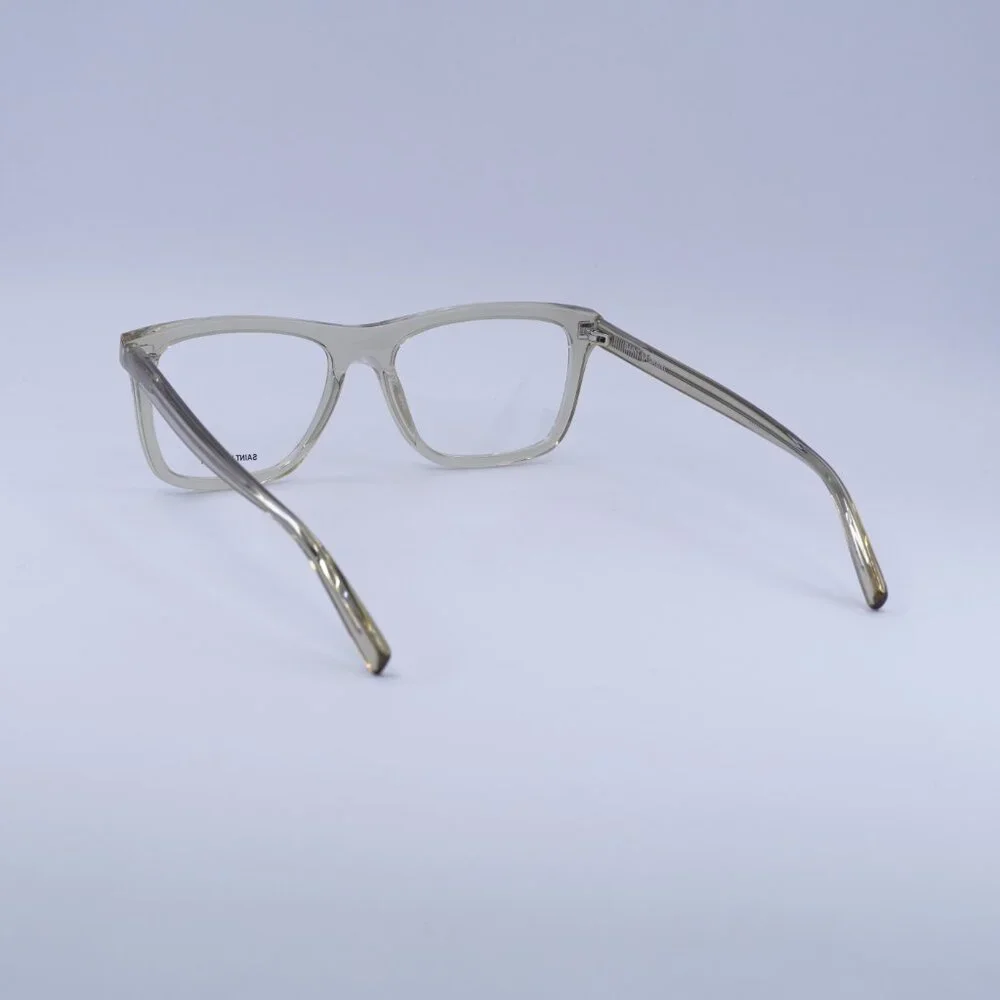 🕶️ New Saint Laurent SL481 003 Eyeglasses - Transparent Yellow Frame 55mm